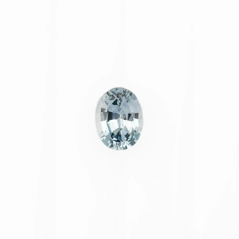 0.96ct Oval Cut Light Blue Montana Sapphire