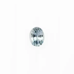 0.96ct Oval Cut Light Blue Montana Sapphire