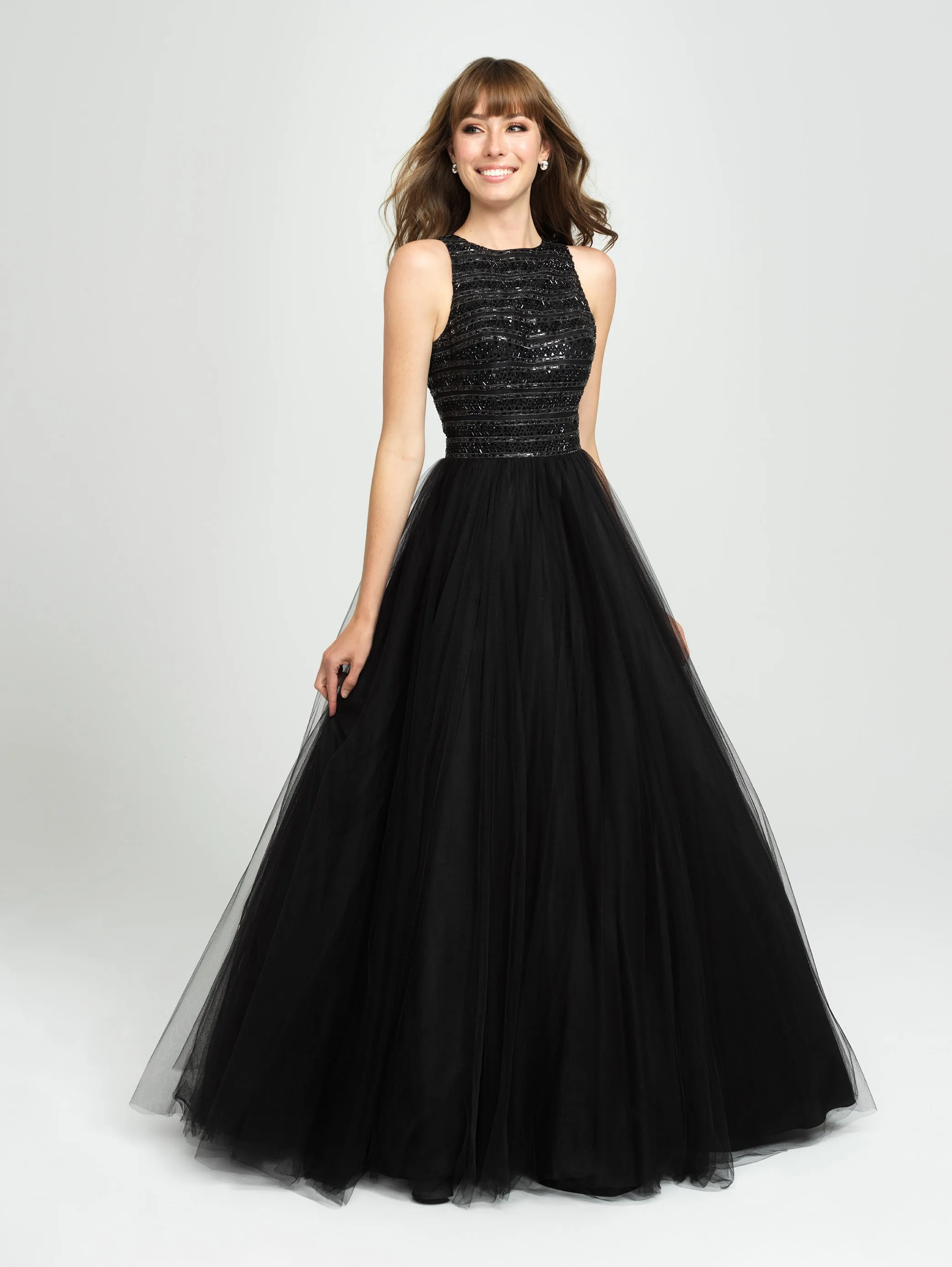 19-119 Prom Dress Red, Purple, Black