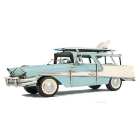 1957 Ford Country Squire Station Wagon Blue