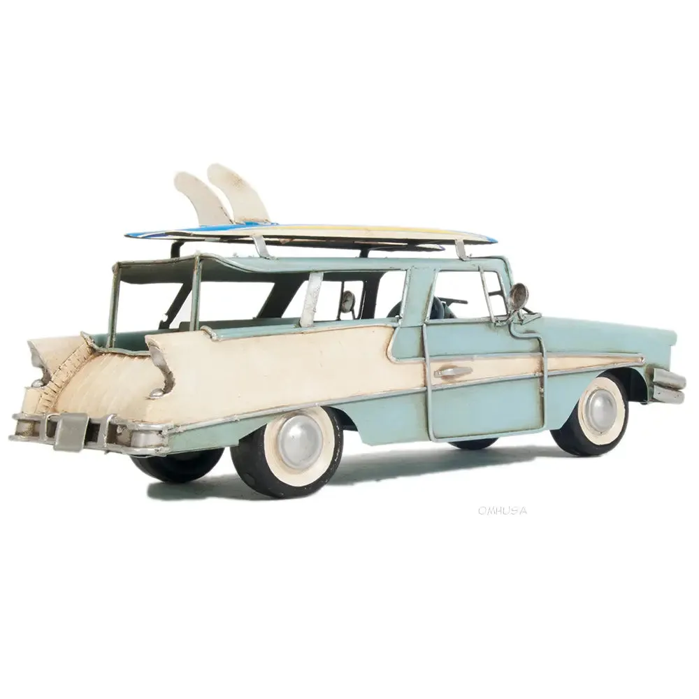 1957 Ford Country Squire Station Wagon Blue