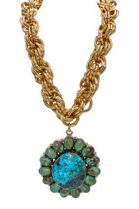 1970s Turquoise 1960s Necklace | Made In The Deep South