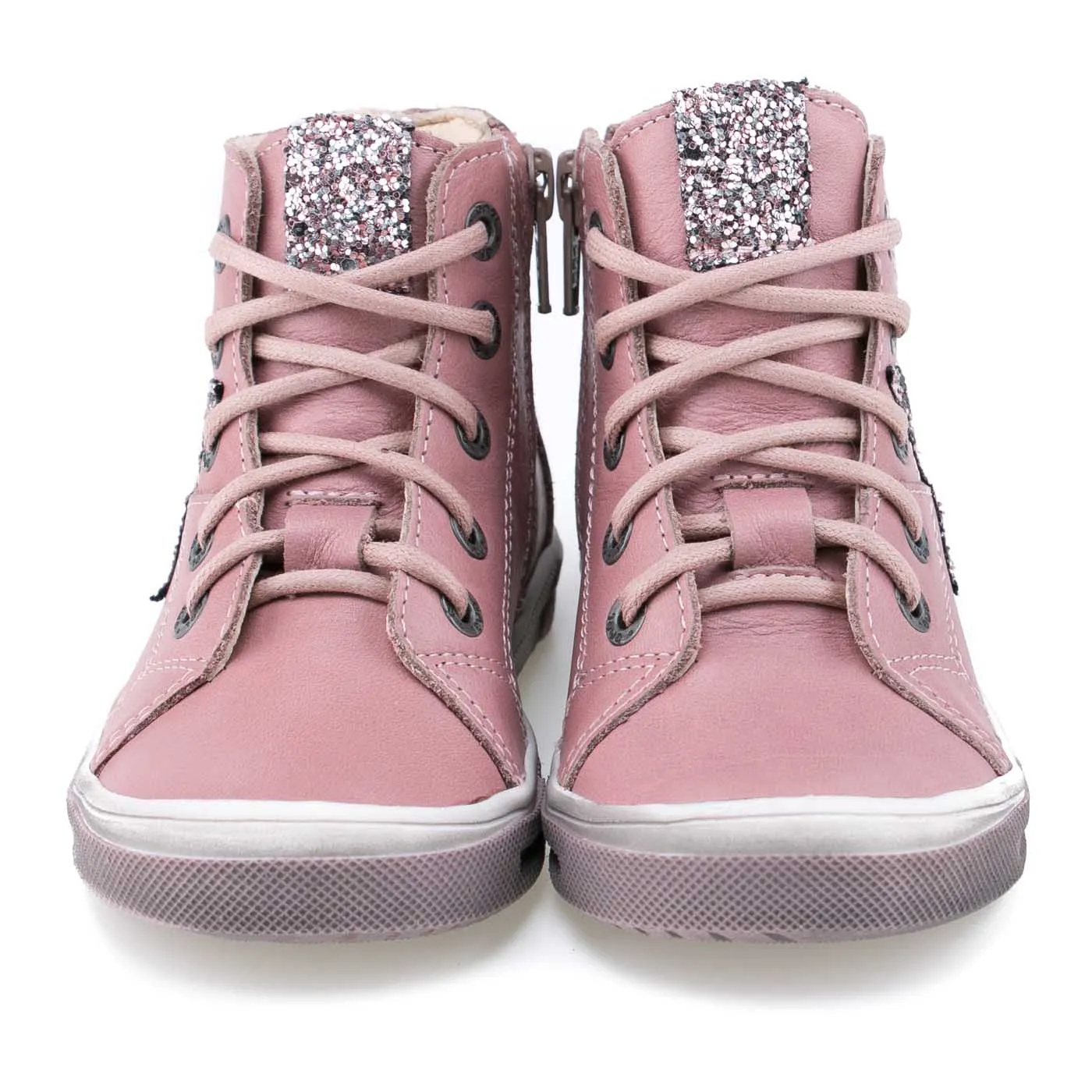 (2250-9) Emel shoes pink star glitter