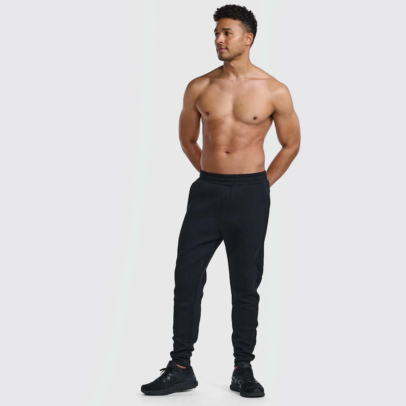 2XU - Commute Trackpants - Black/Black