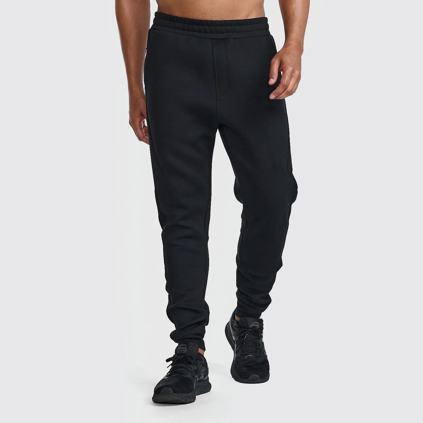 2XU - Commute Trackpants - Black/Black