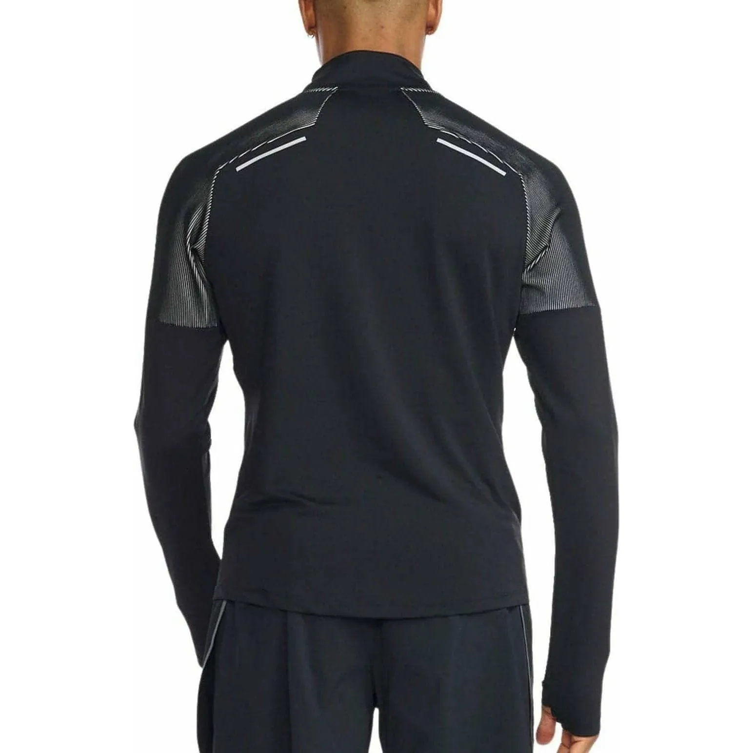 2XU Light Speed Half Zip Long Sleeve Mens Running Top - Black