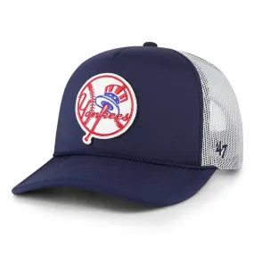 '47 Brand' New York Yankees Cooperstown Navy Patch Trucker