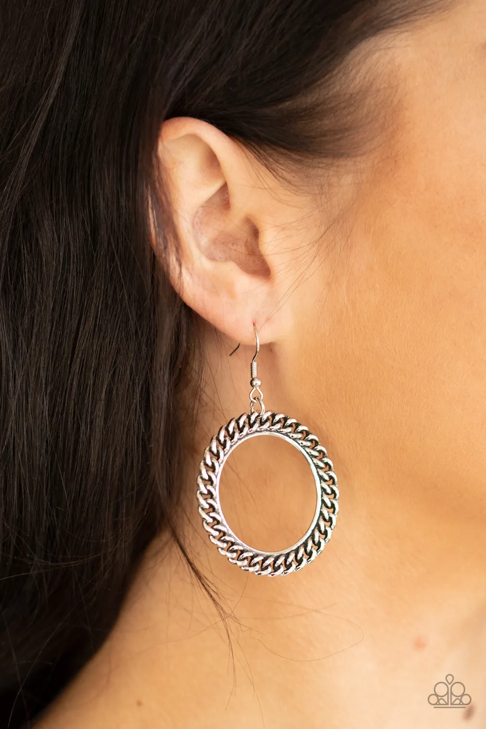 Above The RIMS - Silver Earring