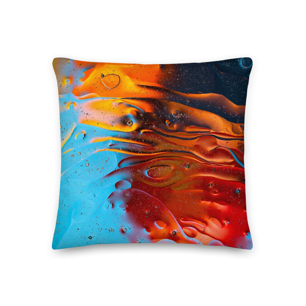 Abstract 01 Premium Square Pillow