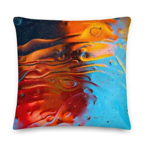 Abstract 01 Premium Square Pillow