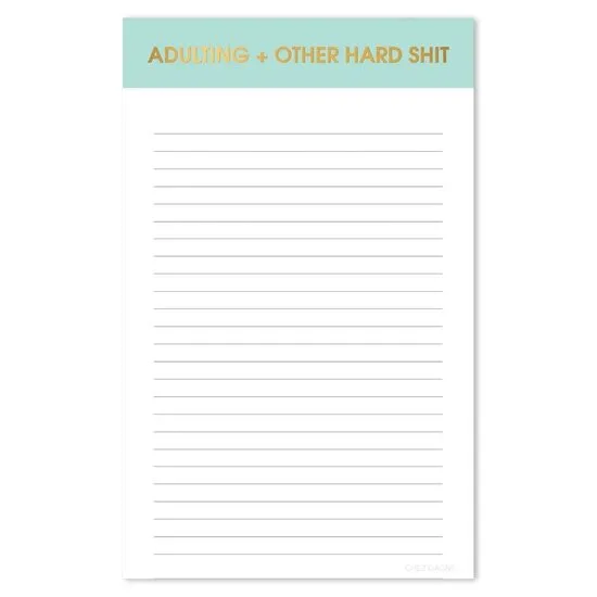 Adulting   Other Hard Shit Notepad