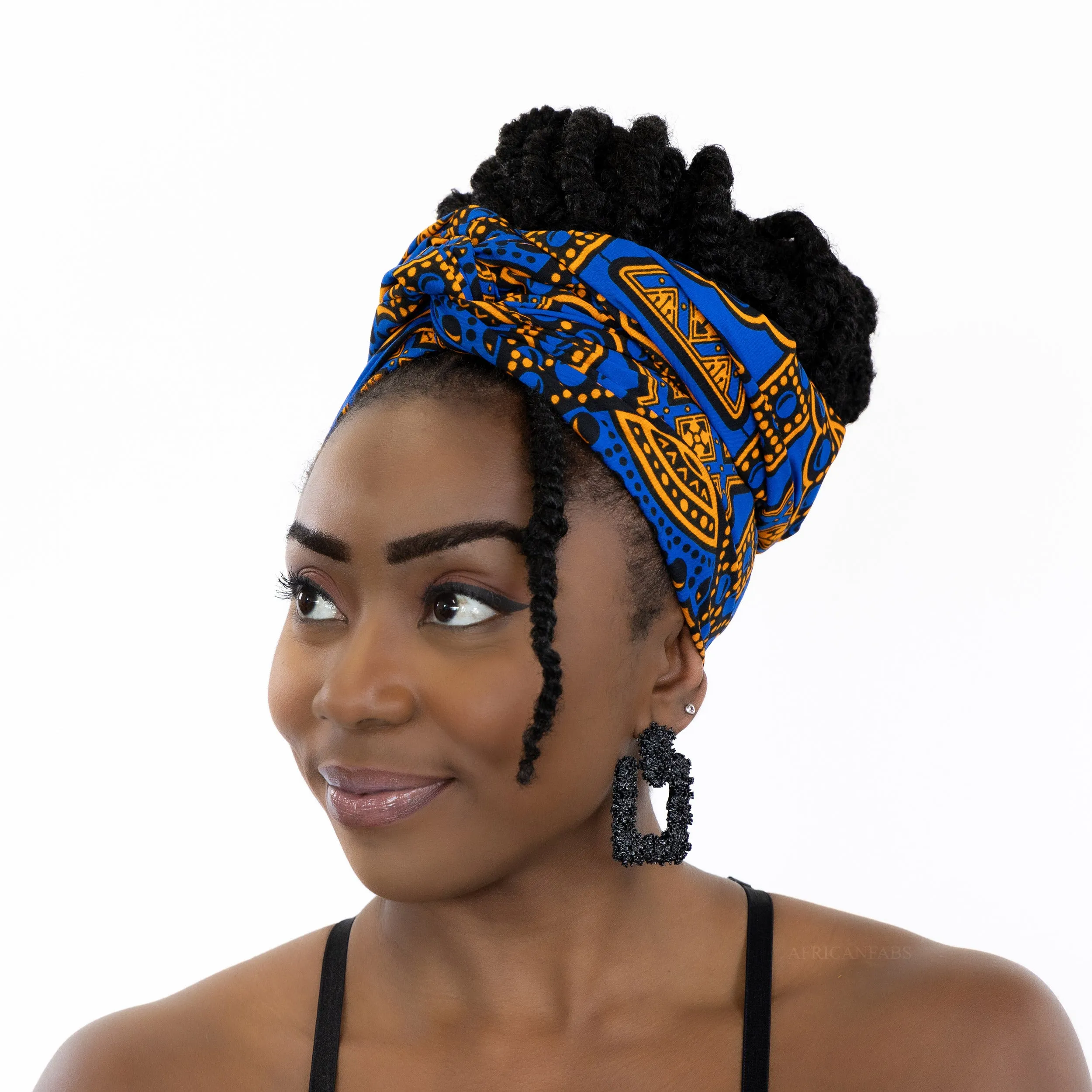 African headwrap - Ancient Blue