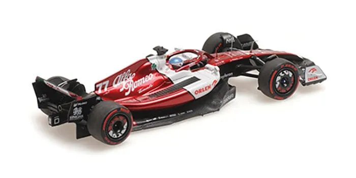 Alfa Romeo Team Orlean  F1 C42 #77 Bahrain GP Vallteri Bottas Scale 1:43 -  Minichamps