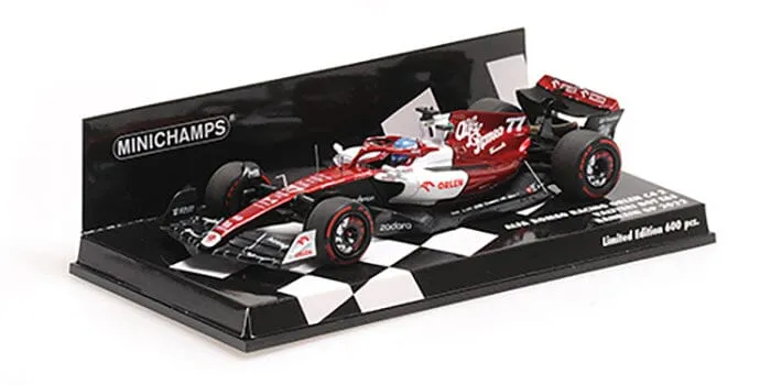 Alfa Romeo Team Orlean  F1 C42 #77 Bahrain GP Vallteri Bottas Scale 1:43 -  Minichamps