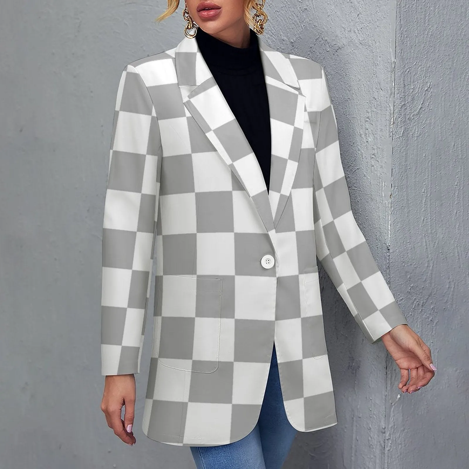 All Over Print Women&#039;s Blazer Women's casual suit