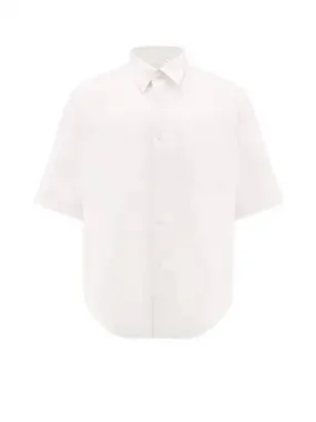 Ami patch pocket cotton short sleeve shirt 271469