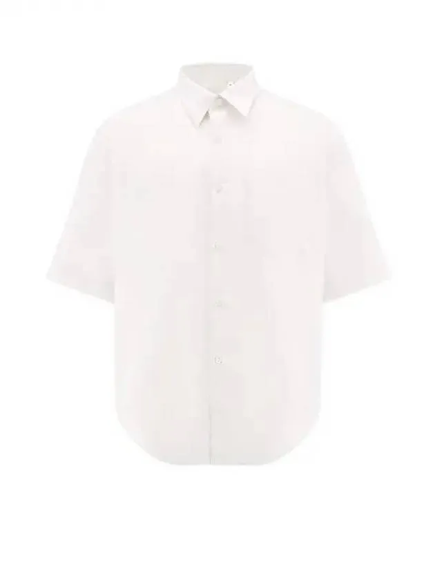 Ami patch pocket cotton short sleeve shirt 271469