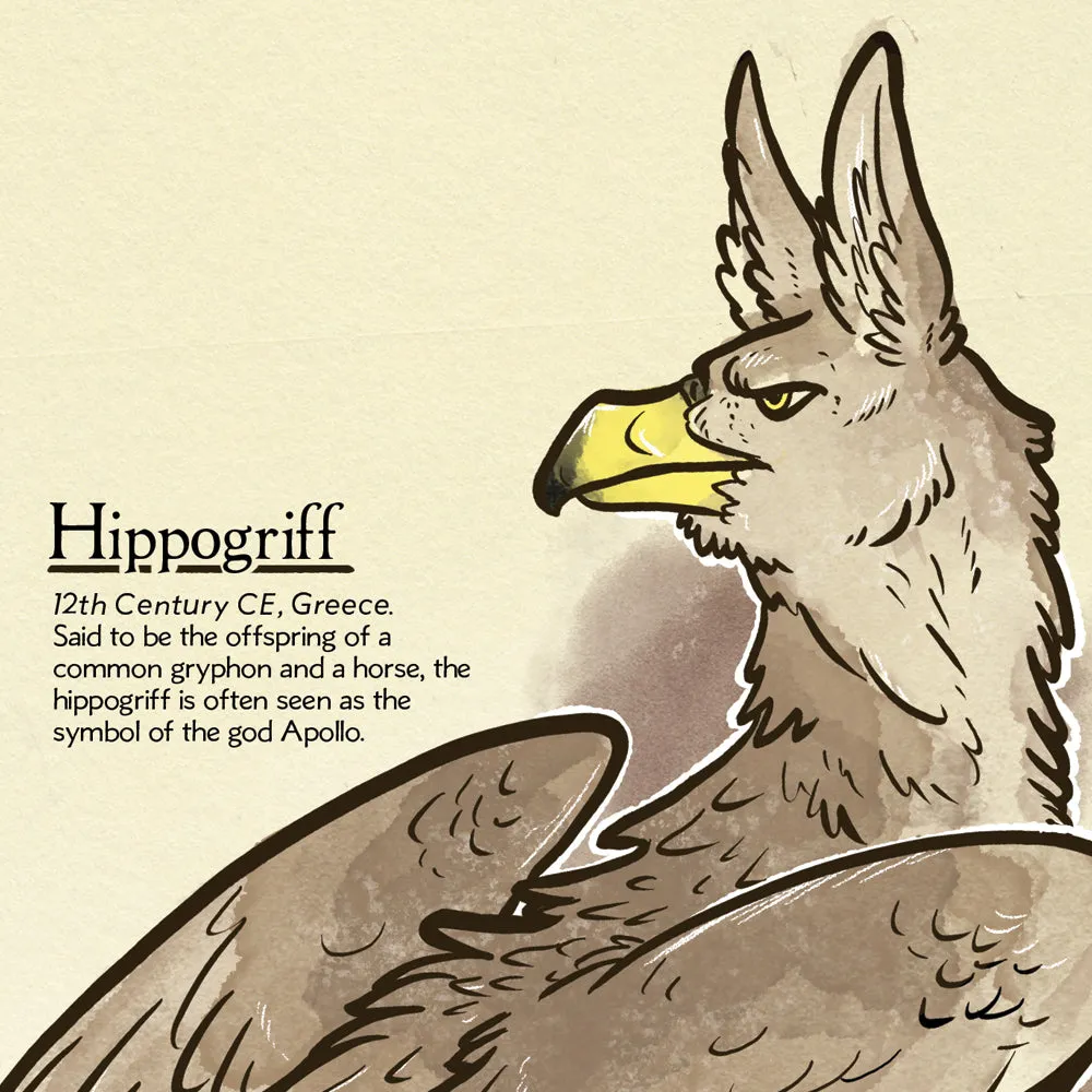 An Incomplete Guide to Gryphons Print