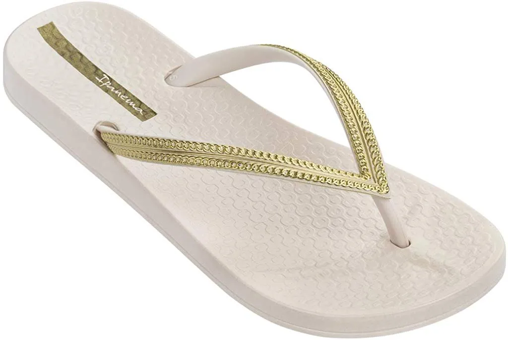 Ana Metallic III Flip Flops