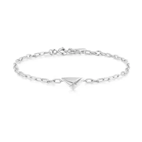 Ania Haie Silver Triangle Kiss Bracelet