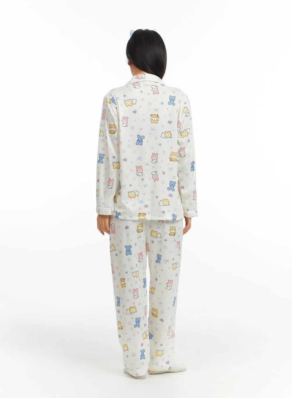 Animal Graphic Pajama Set IF421