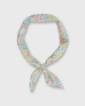 Anyway Scarf in Pink/Yellow Joanna Louise Liberty Fabric