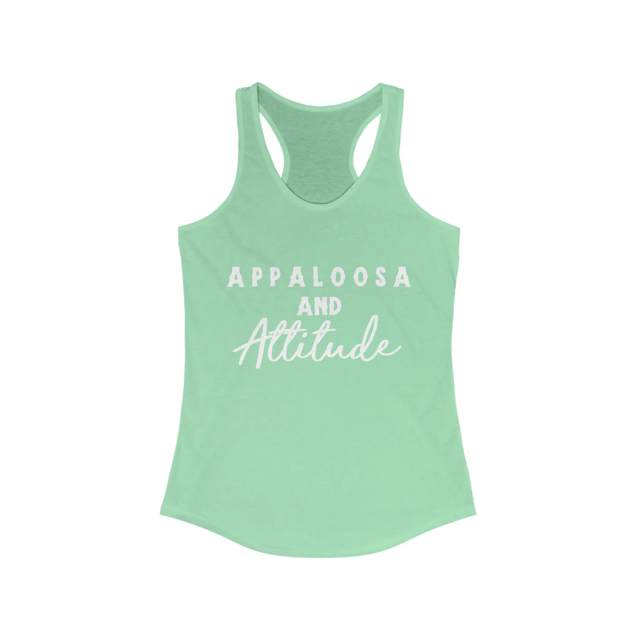 Appaloosa & Attitude Racerback Tank