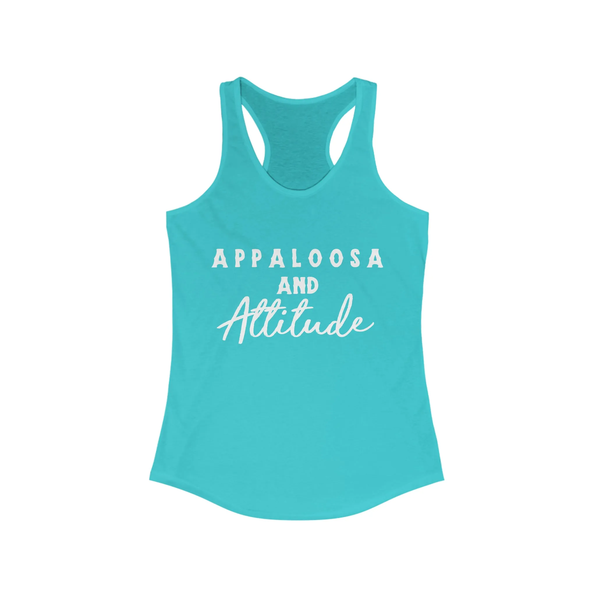 Appaloosa & Attitude Racerback Tank