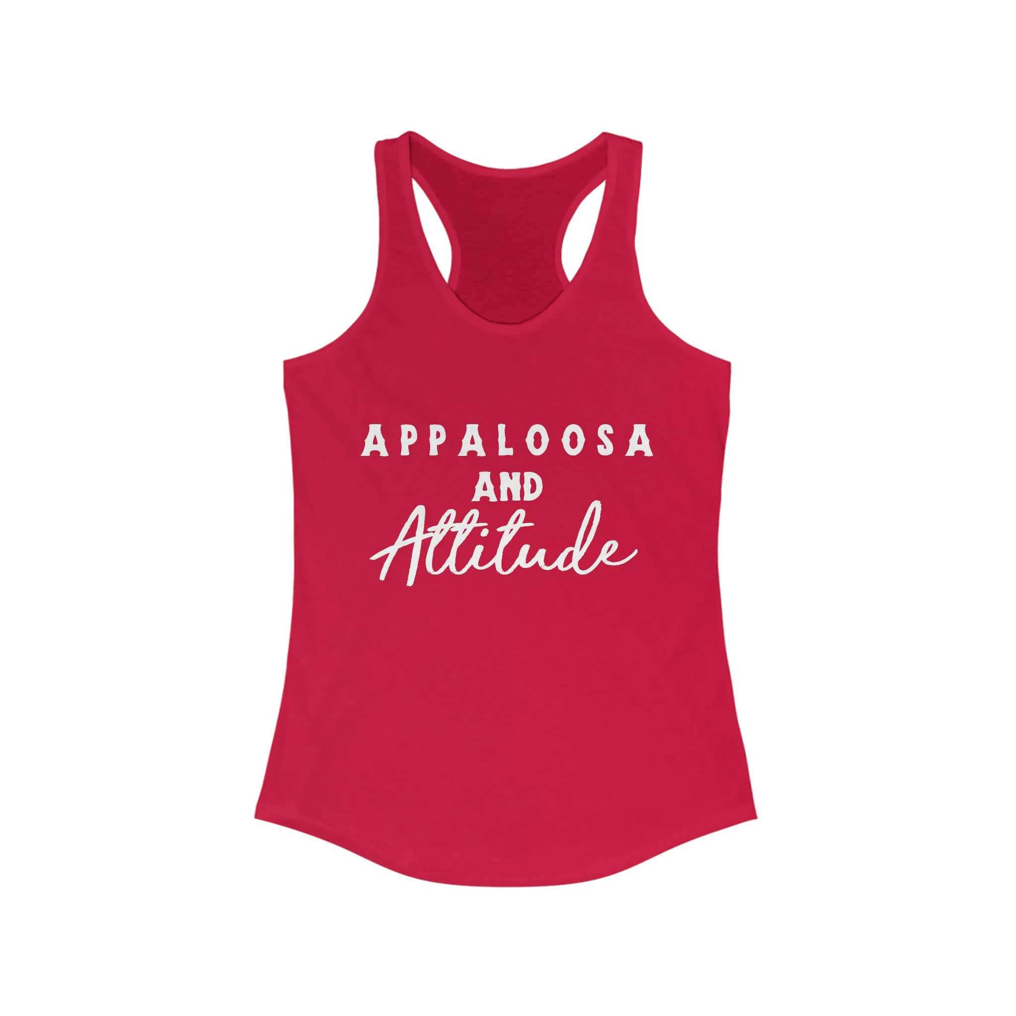 Appaloosa & Attitude Racerback Tank