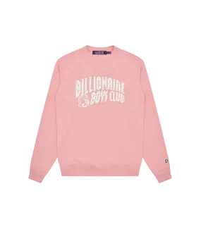 ARCH LOGO CREWNECK - PINK