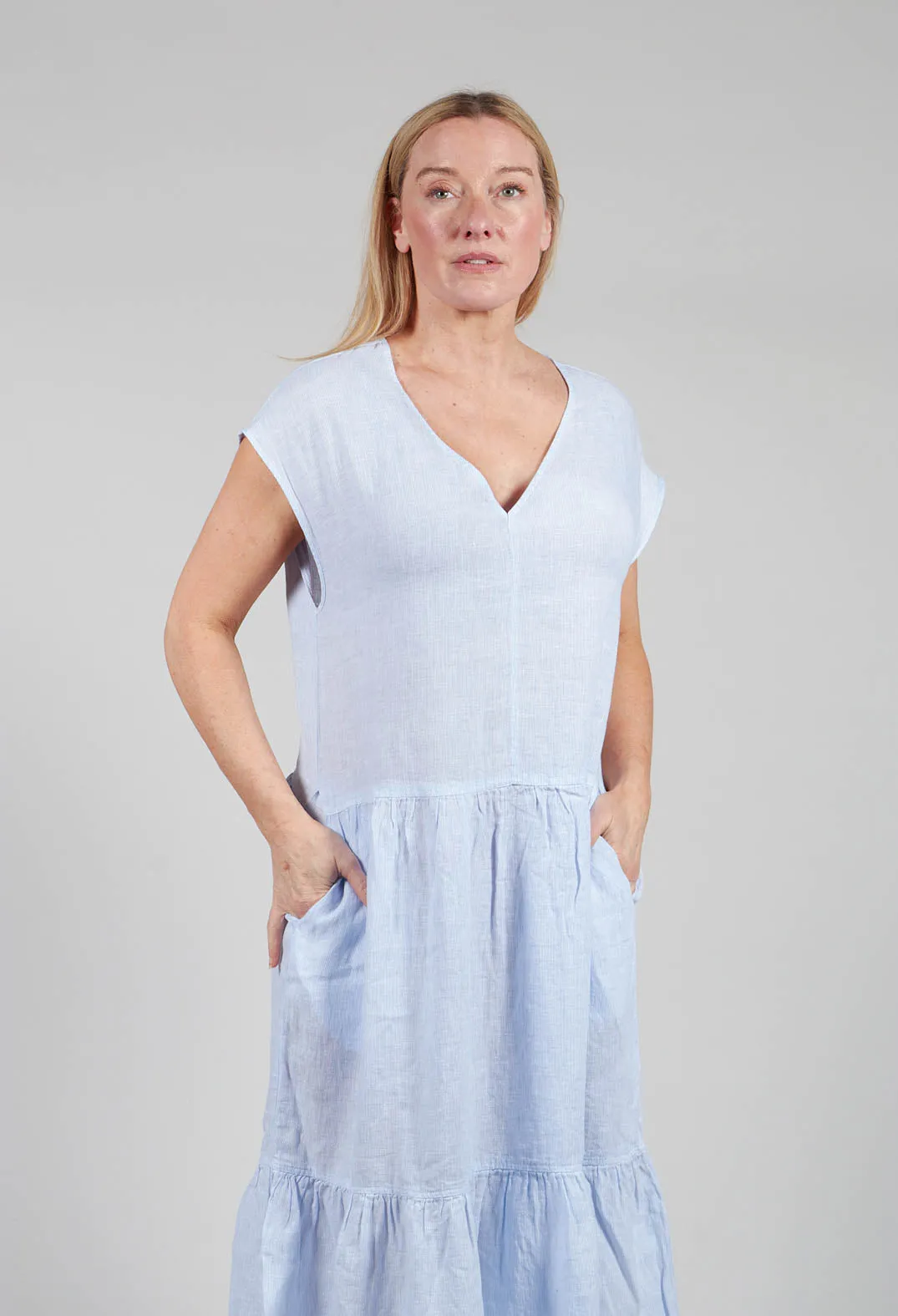 Arcillaalf Dress in Light Blue