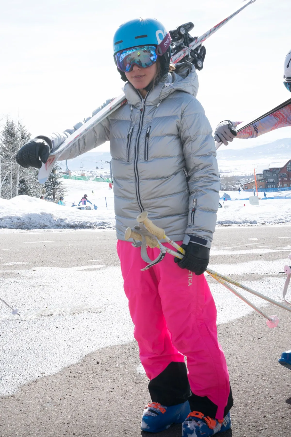 Arctica Side Zip Kids Snow Pants 2.0 - Hot Pink