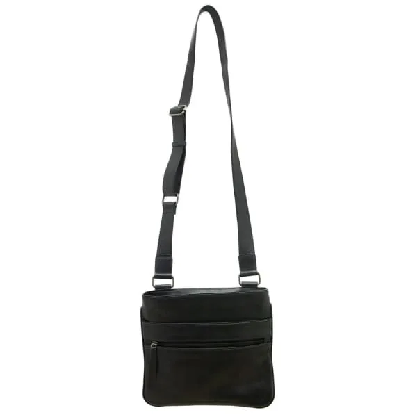 Ares Slim Leather Crossbody Conceal Carry Handbag