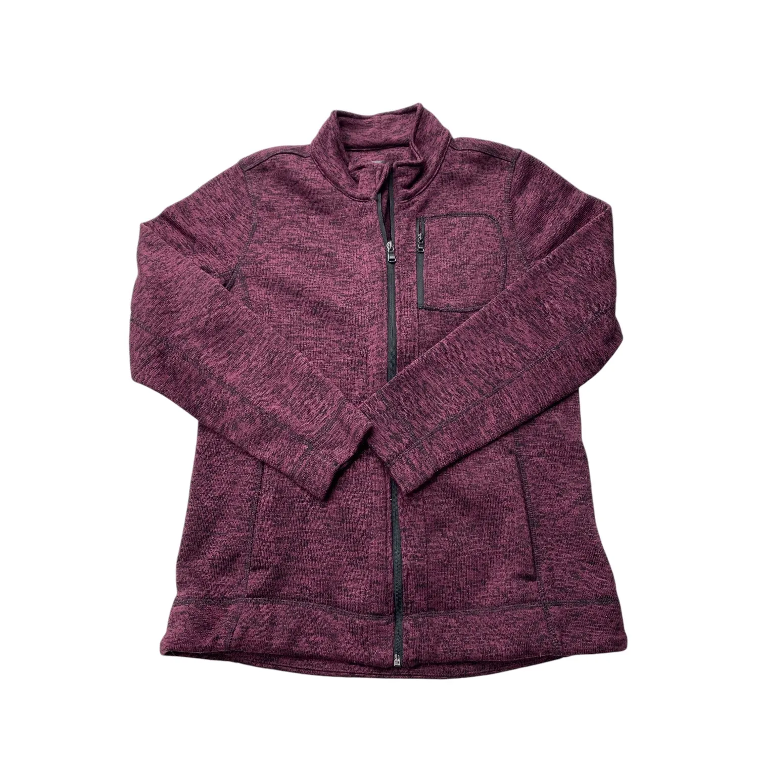 Athletic Jacket By Marc New York In Purple, Size: L