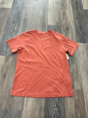 Athletic Top Short Sleeve By Nike Apparel  Size: Xs