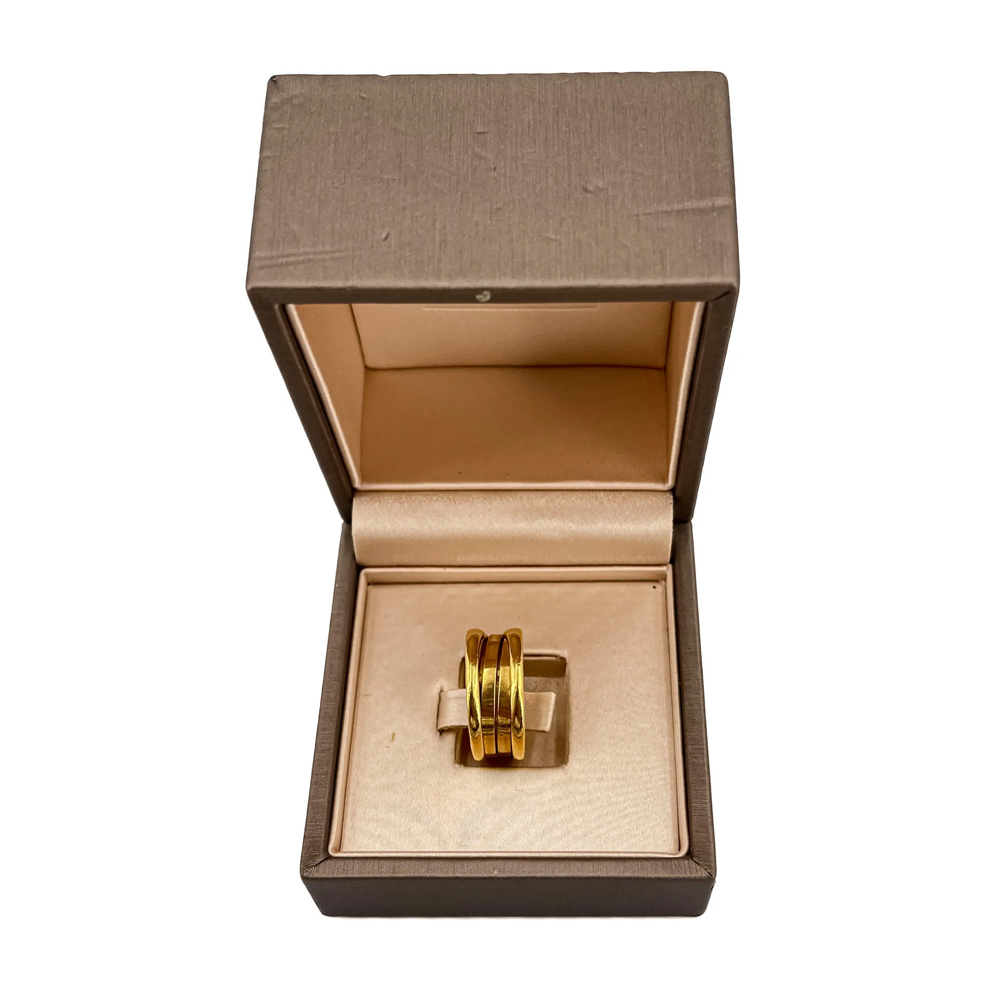 B Zero Gold 18 Ct Ring - Size 50