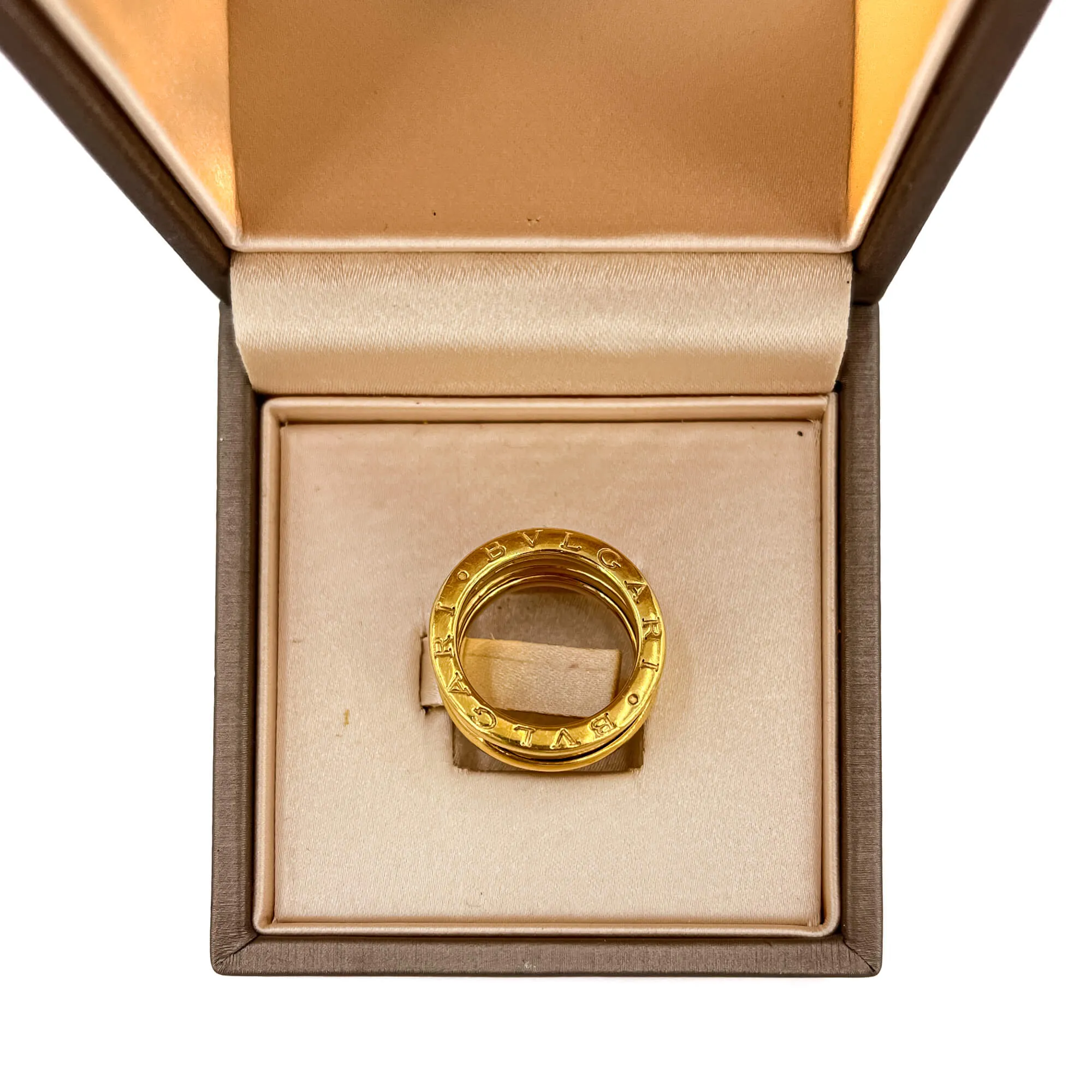 B Zero Gold 18 Ct Ring - Size 50