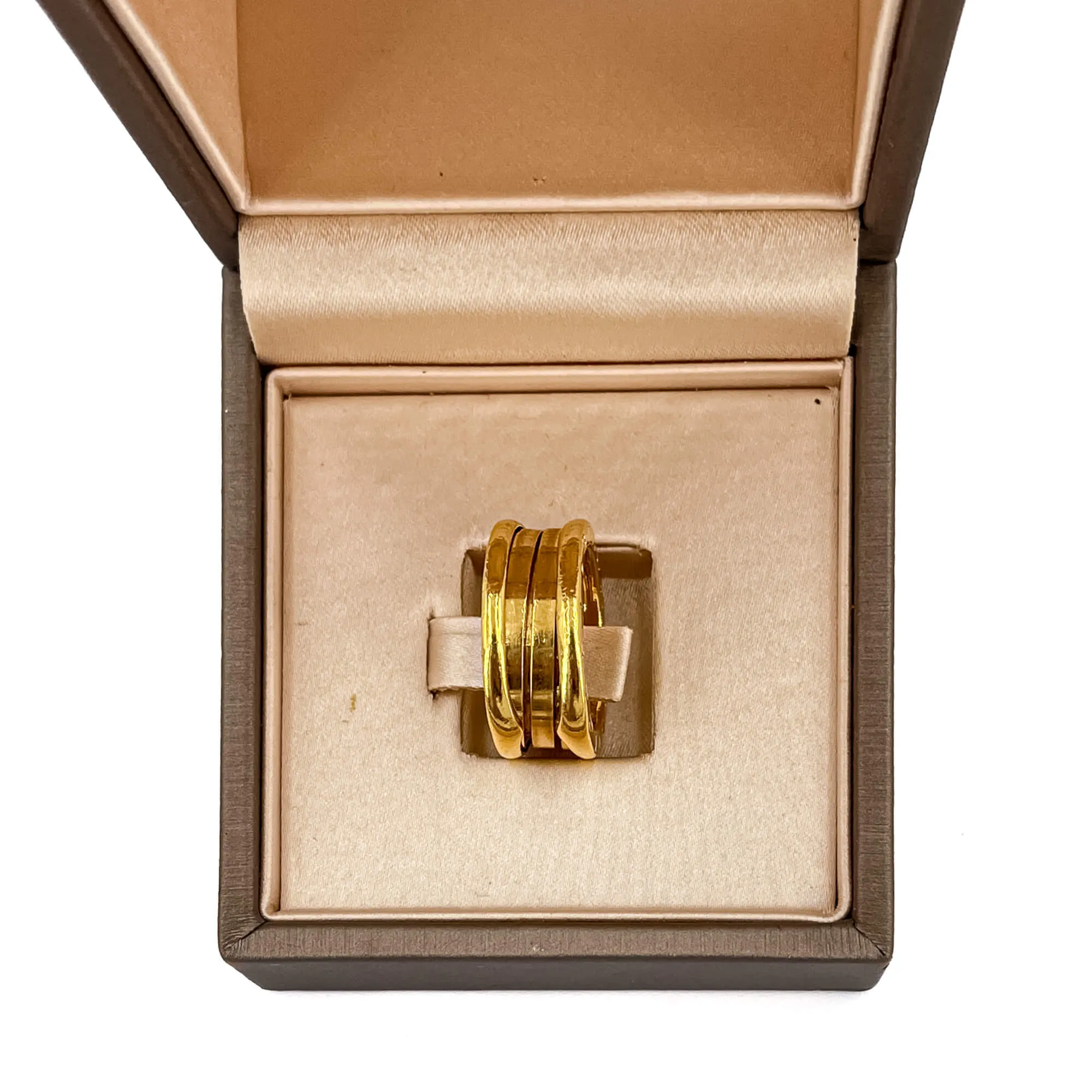 B Zero Gold 18 Ct Ring - Size 50