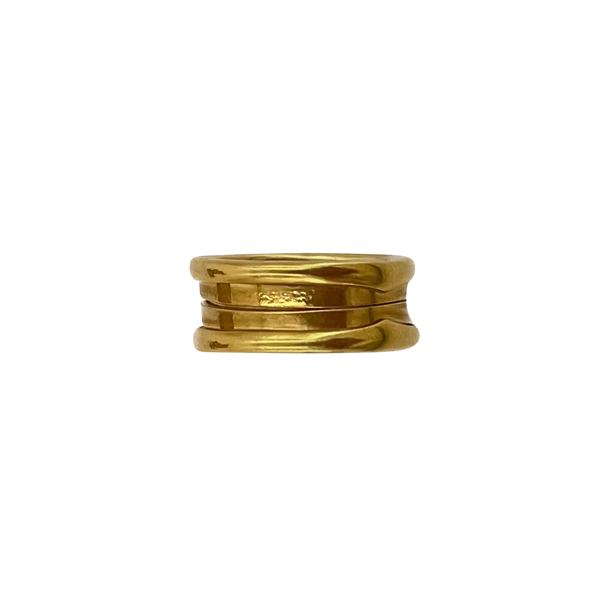 B Zero Gold 18 Ct Ring - Size 50