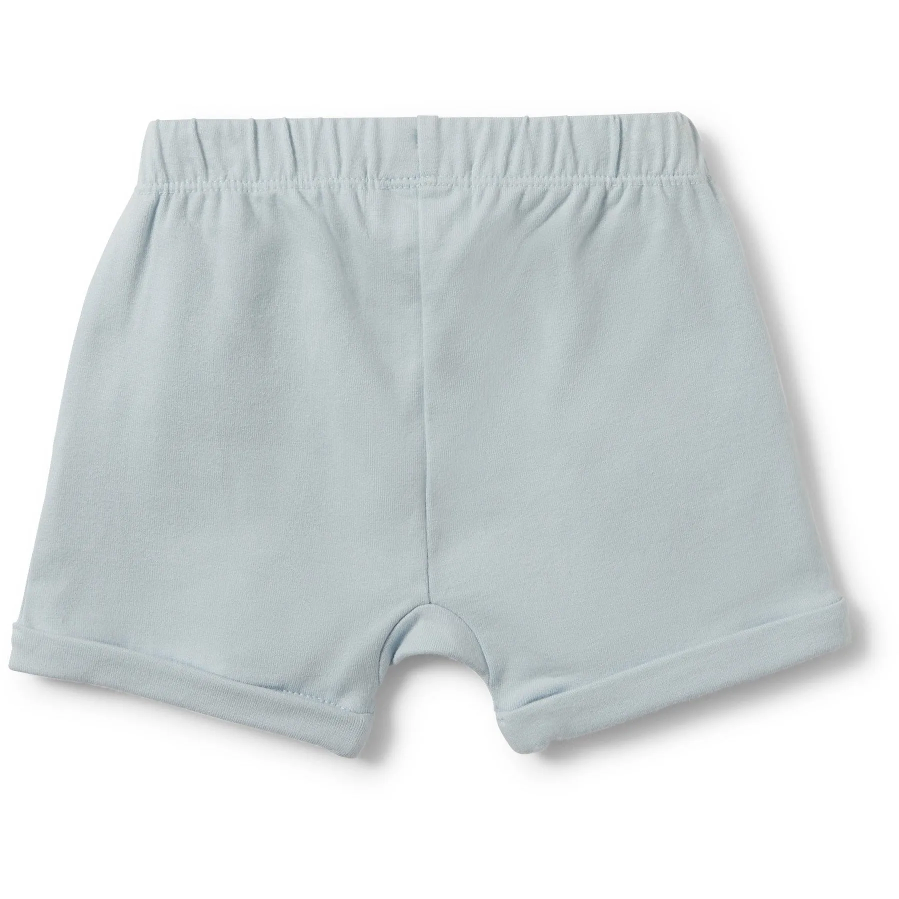 Baby Shorts - Powder Blue Slouch Pocket