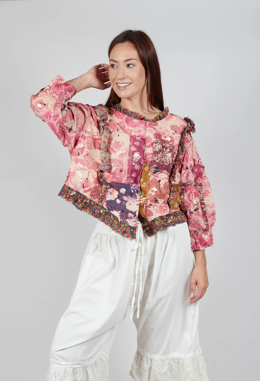 Bach Cropped Jacket in Erilea