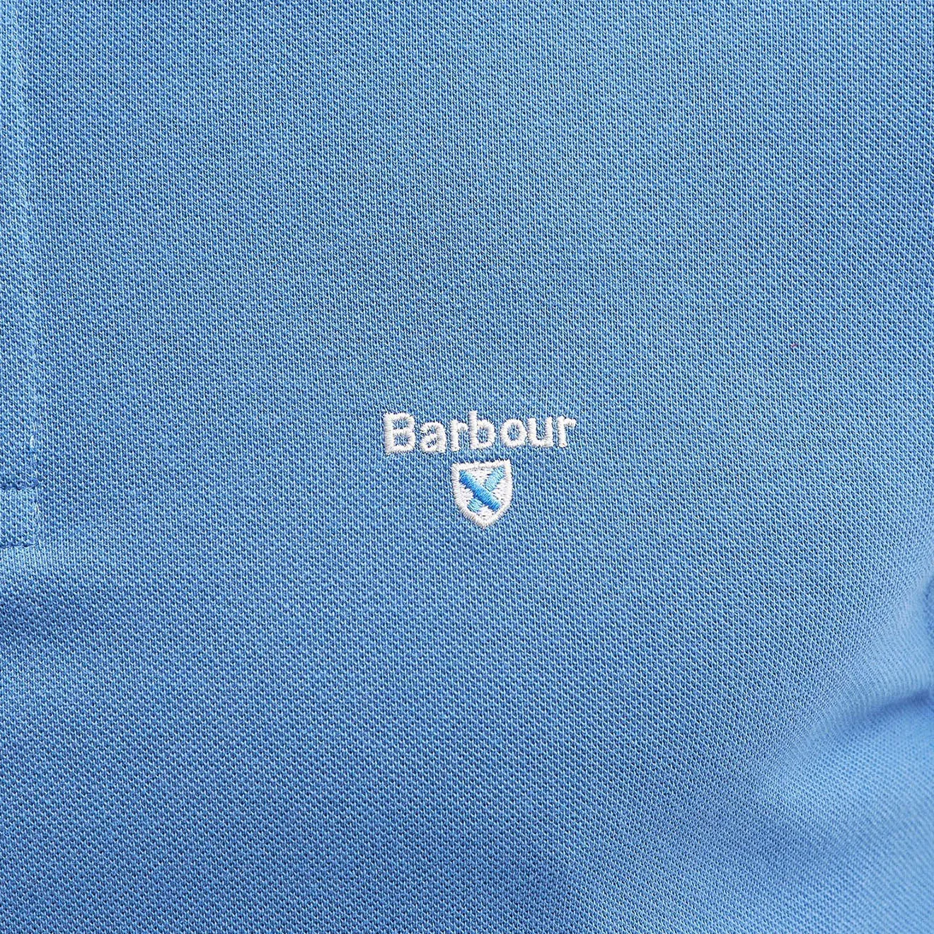 Barbour Sports Polo Shirt Federal Blue