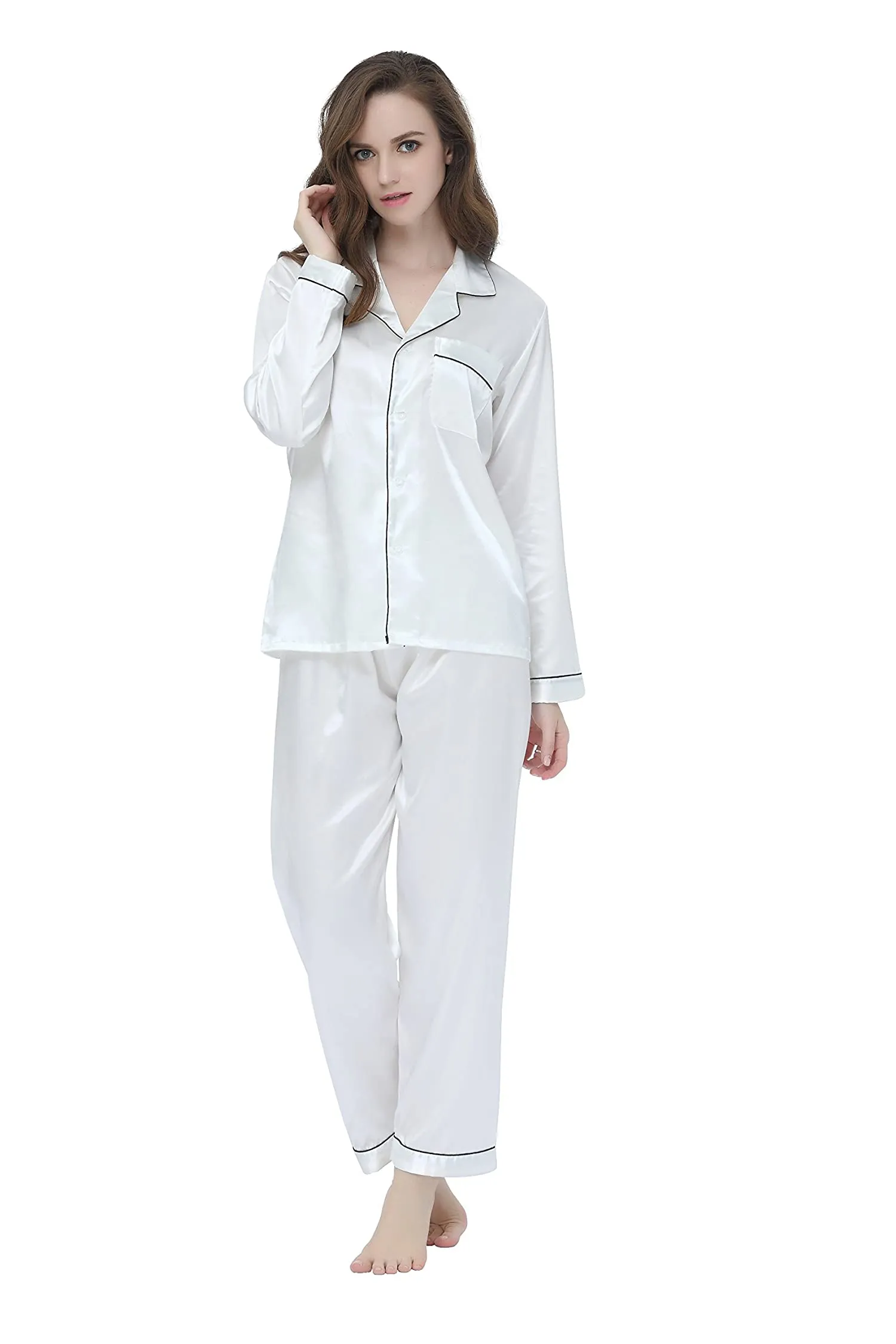 Basic Satin Pajama Set