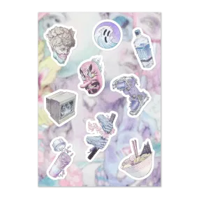 Beachghost Sticker Sheet