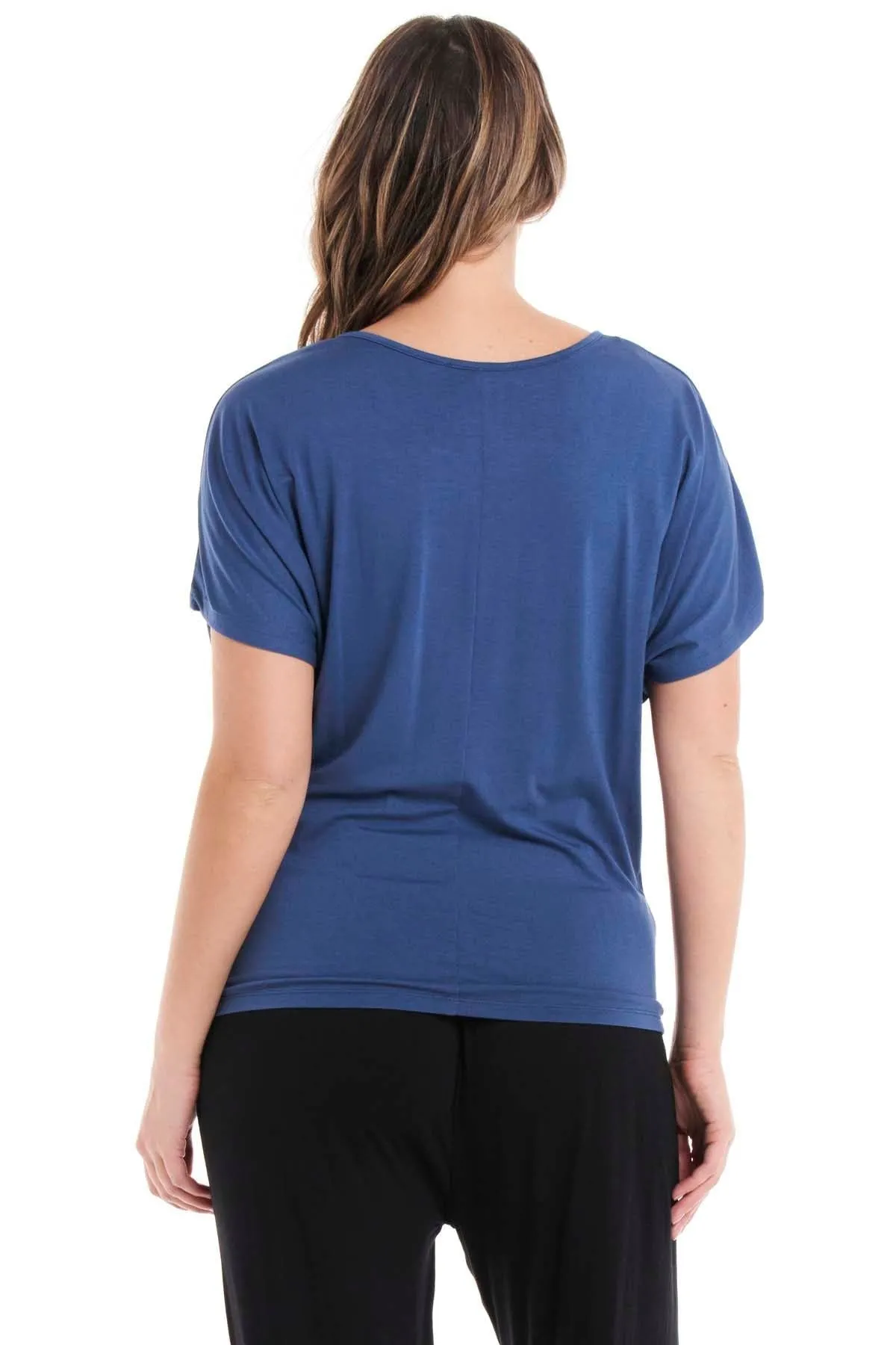 Betty Basics Maui Tee in Blue Haze