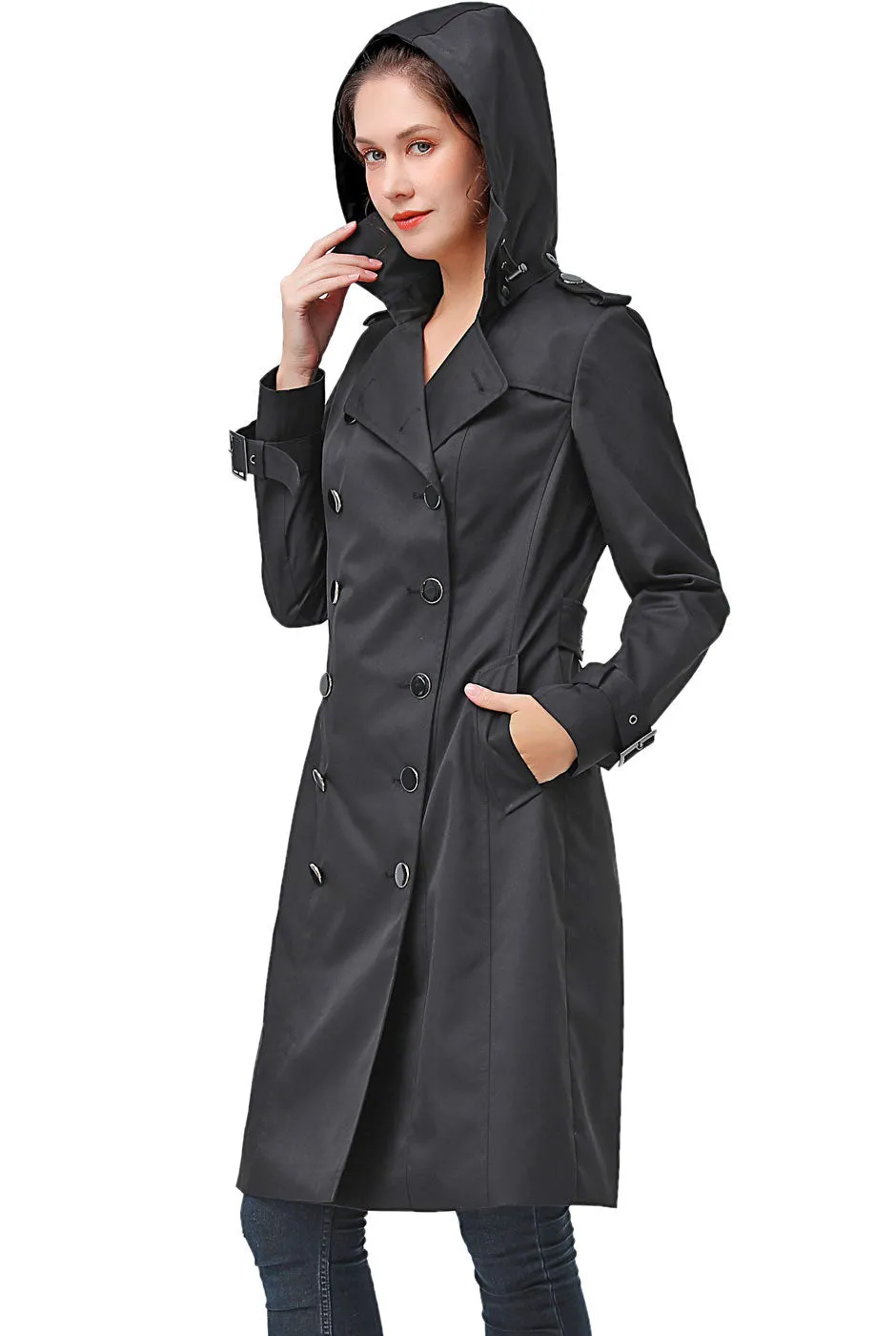 BGSD Women Karla Waterproof Trench Coat