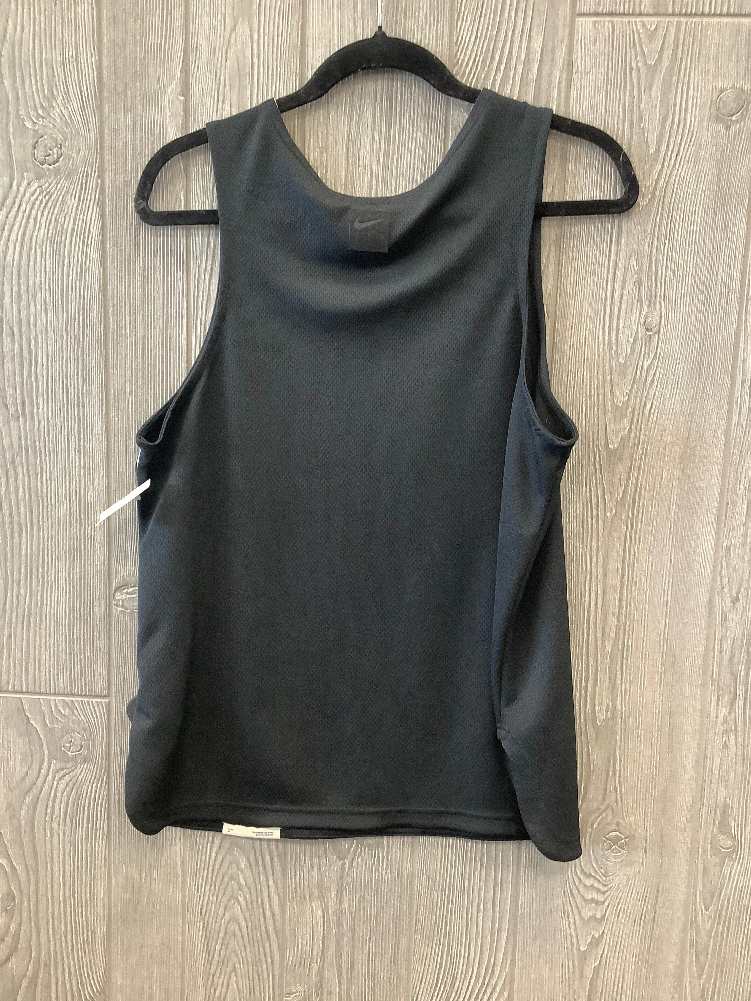 Black Athletic Tank Top Nike Apparel, Size M