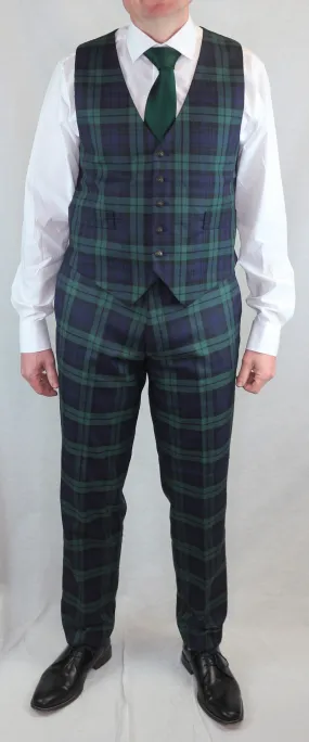 Black Watch tartan trouser and waistcoat set