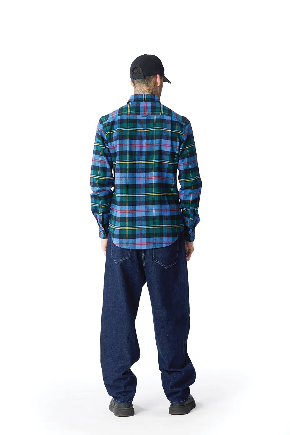 Blue Forest Plaid Regular Fit Shirt