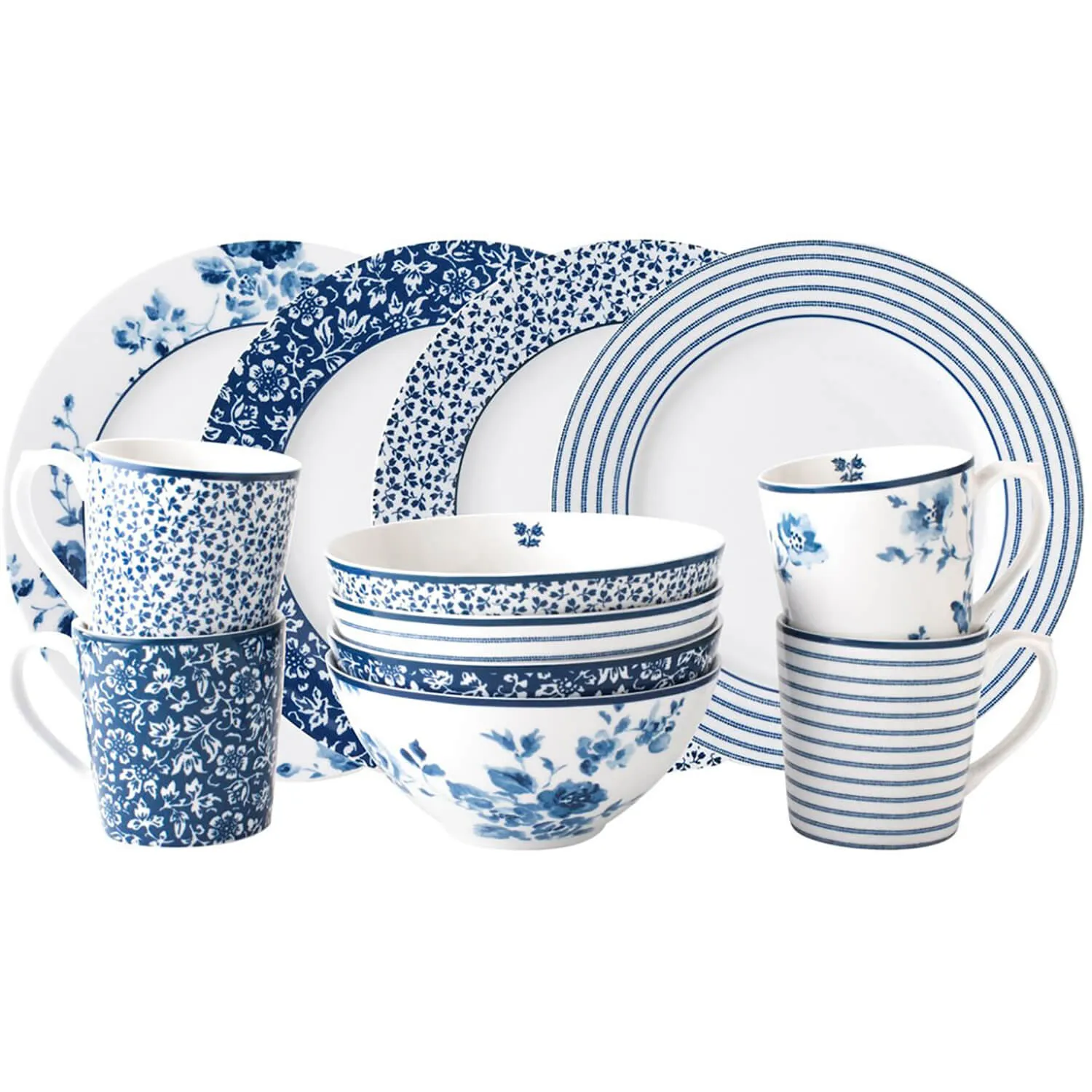 Blueprint Collectables 12-Piece Breakfast Tableware Giftset